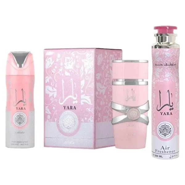 Lattafa%20Yara%20Perfume%20For%20Woman%20100ml%20EDP%203%20PCS%20GIFT%20SET%20-%20Image%202