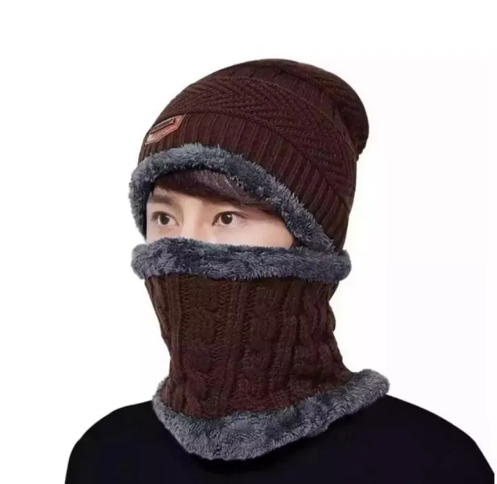 Beanie%20cap-Wool%20cap%20with%20neck%20warmer%20for%20men%20women%7C%20Winter%20cap%20for%20Unisex%20-%20Image%204