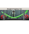 Fiber skateboard 27 inch for boys and girls skate board for kids and adults. 