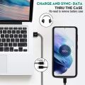 Battery Case for Samsung Galaxy S21 Plus, 6000mAh Extended Battery Charger Case for Samsung Galaxy S21+ Plus 5G [6.7"] Portable External Backup Battery Charging Case Pack. 