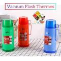 Vacuum Flask Thermos 500ML Insulated Tea Water Bottle with Glass Inner and Plastic Outer Body. 