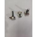 Pack of 3 - 20K Ohm Variable Resistor Rotary Potentiometer - B20K - 3 Pin volume controls on audio equipment. 