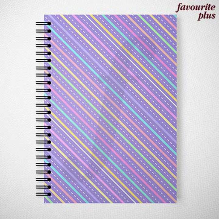 Favourite Plus Colorful Dotted Lines Custom Printed A5 University Notebook Personalized Customized Cute Spiral Notebooks