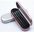 Extension Protection Storage Box Eyelashes Tweezers Box 4 Grooves Pencil Case Makeup Tools. 