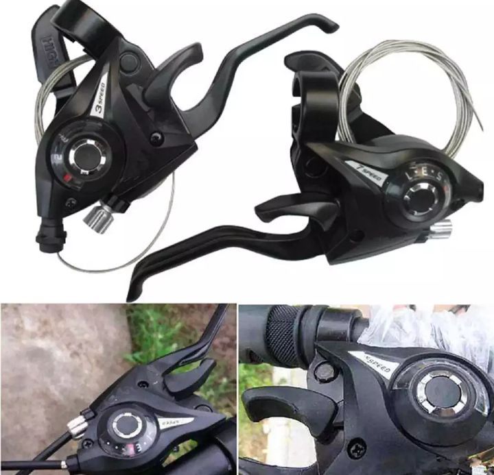 1%20Pair%20of%203x7%2021Speed%20MTB%20Bike%20Bicycle%20Trigger%20Gear%20Shifters%20with%20Inner%20Shift%20Cable%20-%20Image%203