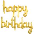 Happy Birthday Connected/Joint Aluminum Foil Balloon For Birthday Parties, Celebrations & Decorations. 