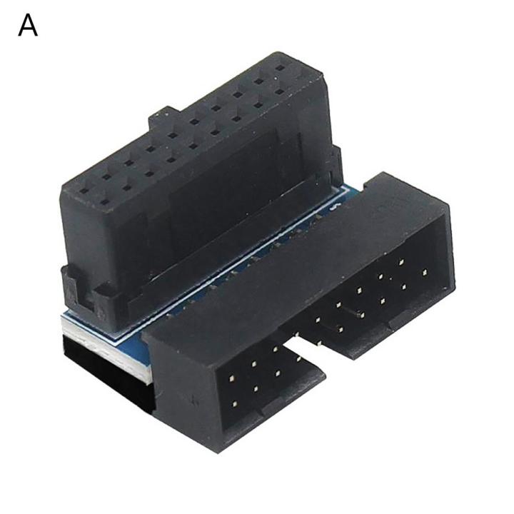 Motherboard Header Compact USB3.0 19/20 Pin 90 Degree Angled Lossless Connector