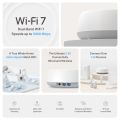 TP-Link Wi-Fi Extender Whole Mesh Wi-Fi 7 Deco E4 / Deco M4 / Deco X10 / Deco X20 / Deco X60 / Deco X50 / Deco X50 PoE / Deco BE25 / Deco XE75 BE5000 Whole Home Mesh WiFi 7 System - 18 Months Brand Warranty. 