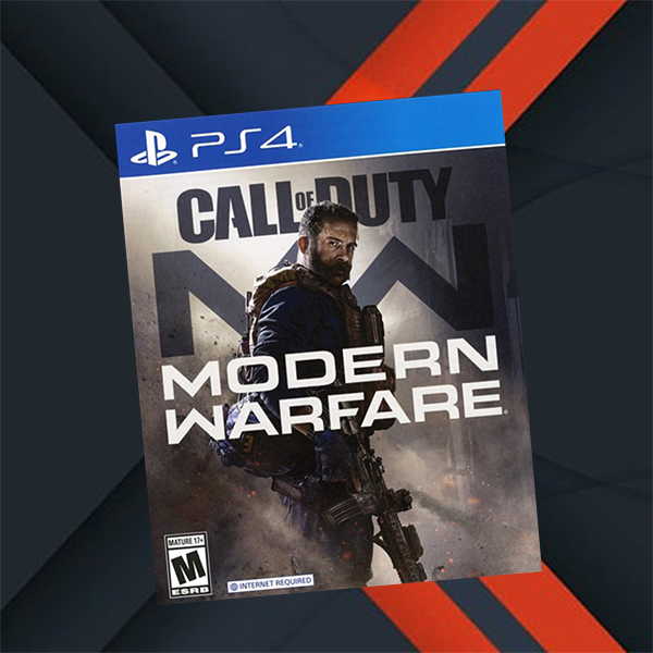 PLAYSTATION 4 DVD CALL OF DUTY MODERN WARFARE PS4 GAME