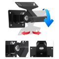 Universal Wall Mount Stand for 15-27inch LCD LED Screen Height Adjustable Monitor Retractable Wall for VESA Tv Bracket. 