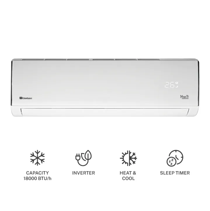 Dawlance%20Air%20Conditioner%20Mega%20T3%2030%20Inverter%201.5%20Ton/1%205%20ton/Split%20AC/Heat%20and%20Cool/18000%20BTU%20-%20Image%202