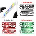 FOXTER Bike Carbon Fiber Vinyl Sticker Decal for Mountain Bike Stickers and Road Cycling Decals. 
