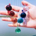 ZOROOM Crystals Rainbow Maker Suncatcher Window Hang Ornament Garden Decoration Sun Catcher Pendant Chakra Beads. 