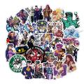 100pcs/Pack JoJos Bizarre Adventure Anime Stickers Guitar Laptop Skateboard Luggage Waterproof PVC Graffiti Sticker Kid Toy. 