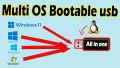 Windows 11, 10, 8.1, 7 Bootable USB Drive 32GB with Registered Softwares. 