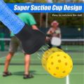 Soft Silicone Pickleball Balls Retriever Picker Without Bending Over Easy Attaches Pickleball Paddle Upper Pickleball Paddles Accessories Ball Picker Fits All Standard Pickleball. 