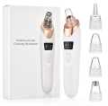 5 in 1 Multifunction Blackhead Removal Rechargeable Machine | White Head Vacuum Suction Face Pore Cleaner Nose Sucking Extractor | Blackheads Removal Device Derma Suction Chargeable. 