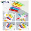 Push Type Pen Comfortable Grip 0.5mm Nibs Children DIY Scrapbooking Push Ballpoint Pen. 