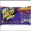 Takis Mini Fuego Hot Chili Chips, 35gram Bag (4-Pack) (iMPORTED). 