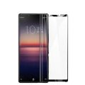 Tempered Glass for Sony Xperia 1 II Mark 2 Curved Glass Full Coverage Screen Protector - BLACK. 