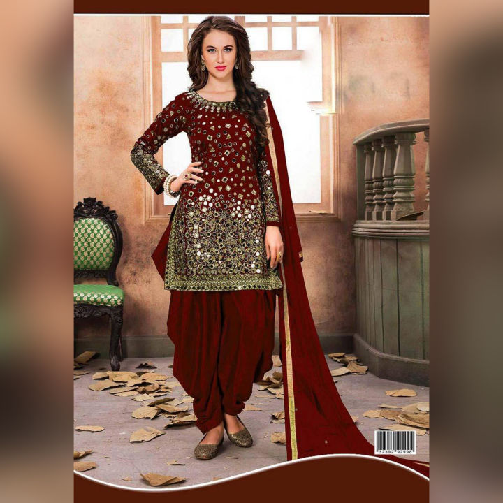 Stylish Cut Maxi With Trouser For 14th August - Independence Day Dress For Women (Two Piece Suit) 14th August Dress For Girls