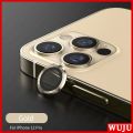 WUJU Metal Full Cover Tempered Glass Camera Lens Protector For iPhone 13 12 11 Pro Max 12 13 mini HD Tempered Glass Circle Camera Screen Protector. 