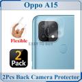 2Pcs Oppo A15 Back Camera 9H Gorilla Flexible Protector For Oppo A15. 
