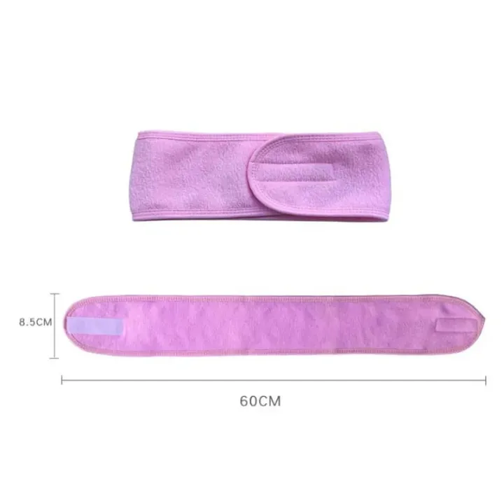 Head%20Band%20Women%20Spa%20Wide%20Hairband%20Yoga%20Bath%20Shower%20Makeup%20Wash%20Face%20Cosmetic%20Headband%20-%20Image%204