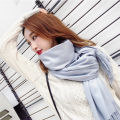 Women Cashmere Blend Wool Solid Pashmina Scarf Wraps Warm Blanket Shawl Scarves. 