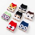 【LuckyBabyFans Store】Superhero Socks Straight Kids Batman Socks Men Spider Iron Man Cartoon Boat Sock Children Personality Sock. 