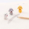 1Pc Cartoon Style Teddy Dog Eraser/Novelty Funny Puppy Eraser For Kids/Creative Office School Stationery Supplies. 