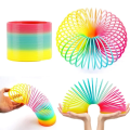 Magic Slinky Rainbow Neon Springs Bounce Fun Toy. 