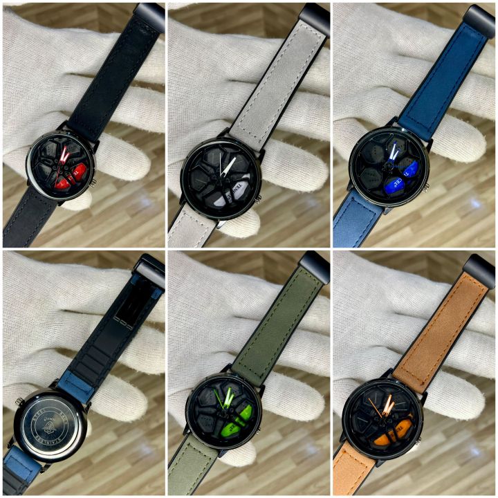 Black%20Racing%20Wheel%20Watch%20Stylish%20Sports%20Wheel%20Watch%20Men%E2%80%99s%20leather%20strap%20Watch%20Green%20Accent%20Dial%20Watch%20Butterfly%20Lock%20Watch%20Men%20Luxury%20Racing%20Design%20Watch%20Trendy%20Car%20Rim%20Watch%20Modern%20Analog%20Wrist%20Watch%20High%20Quality%20Metal%20Watch%20Unique%20Spinning%20Dial%20Watch%20-%20Image%208