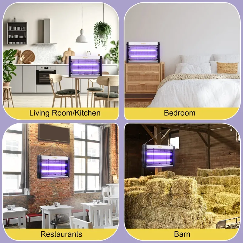 8W–10W–12W–20W–30W–40W LED Mosquito Killer Lamp