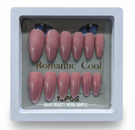 Nude%20Almond%20Cat%20Eye%20Press-On%20Nails%20%E2%80%93%20Medium%20Length,%20Glossy%20Solid%20Colors%20%7C%20Reusable%20Acrylic%20Fake%20Nails%20with%20Nail%20Glue%20for%20Women%20%7C%20Stylish%20&%20Easy%20DIY%20Nail%20Art%20-%20Image%202