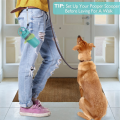 1 Piece Portable Dog Poop Convenient Pet Waste Cleaner for Dog Walkers, Comes with 1 Roll of Trash Bags. 
