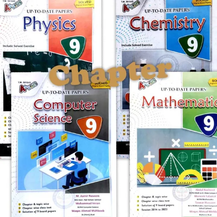 Pack%20of%204%20A%20Plus%209th%20Class%20Physics%20Chemistry%20Computer%20and%20Mathematics%20Past%20Model%20Papers%20for%20All%20Punjab%20Boards%20-%20Image%202