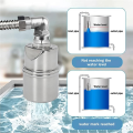 1 Piece Stainless Steel Water Level Control Float Valve for Tank 3/4 Inch Float Ball Valve Suitable for Water Tanks, Pond A. 