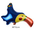 Cute Animal Parrot Shaped Foil Balloon Bird Cartoon Helium Balloons for Children's Birthday Party – SKU-5001. 