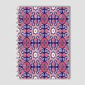 Spiral Notebook A4 or A5  -  Sindhi Ajrak. 
