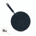 SK Cookware 35 cm Marble Coated Tawa/Griddle/Paratha Pan - Durable, Non-Stick, Heat-Resistant, Perfect for Healthy Cooking. 