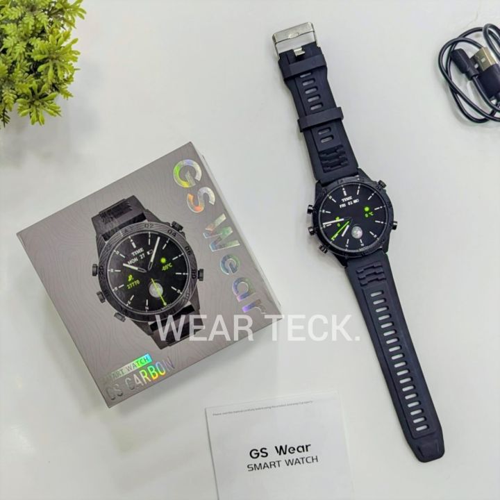 GS%20Wear%20Carbon%20Smartwatch%20-%201.43"%20AMOLED%20Display%20-%20Luxury%20Carbon%20Fiber%20Edition%20-%20Built-in%20GPS%20-%20Bluetooth%20Calling%20-%20Premium%20Design%20-%20For%20Men%20-%20Image%203