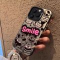 Smiling Line Cartoon Kuromi is suitable for Xiaomi Redmi 6A Sanrio Hello Kitty Cute Animal Silver Phone Case. 
