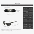 VEITHDIA Aluminum Magnesium Sport Sunglasses Polarized Men Coating Mirror Driving Sun Glasses oculos Male Eyewear Accessories. 