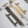 Simple European cabinet custom handle Simple modern drawer wardrobe door handle furniture hardware accessories. 