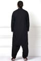 Gul Ahmad Unstitched Cotton Suit for men Black Color Unstitched Fabric Dress Summer Collection. 