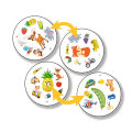 Spot Itt! Active Play Family Fun 48 Cards, Classic Card Game, 2 To 8 Players Games, Matching Card-Game, Early Education & Object Learning, Improve Creativity, Educational Toy, Average Playtime 15 Minutes For Children's. 