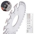 New Stainless Steel for Non-ferrous Wire and Metal Round Diameter Gage Thickness ruler 0.3125"-0.007" Scale Thickness Measuring Gauge. 