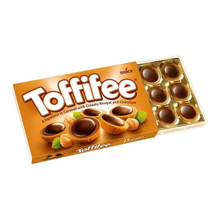 TOFFIFEE Hazelnut in caramel CHOCOLATE 125g  ( 15 pieces)