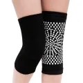2pcs Self Heating Knee Pads Relieve Pain Improve Blood Circulation Breathable Warm Wormwood Knee Pad Knee Massager Leg Fot Warme. 